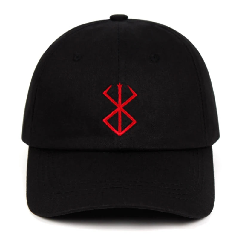 Show your love for the iconic Berserk anime with this 100% cotton Dad Hat! Featuring stylish embroidery and adjustable sizing (54-62cm), this baseball cap is perfect for fans of Kentarou Miura's masterpiece. Fast shipping within 24 hours and drop shipping support available.