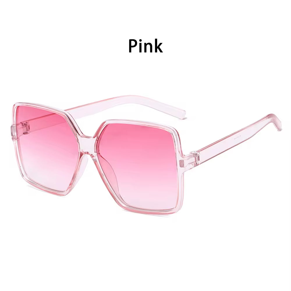 Step up your style with these 1PC Oversized Square Sunglasses for men and women! Featuring a retro big-frame design, UV400 protection, and a lightweight, durable plastic frame. Perfect for outdoor sports, driving, or beach days. Enjoy comfort, fashion, and full UV protection with these stylish sunglasses!