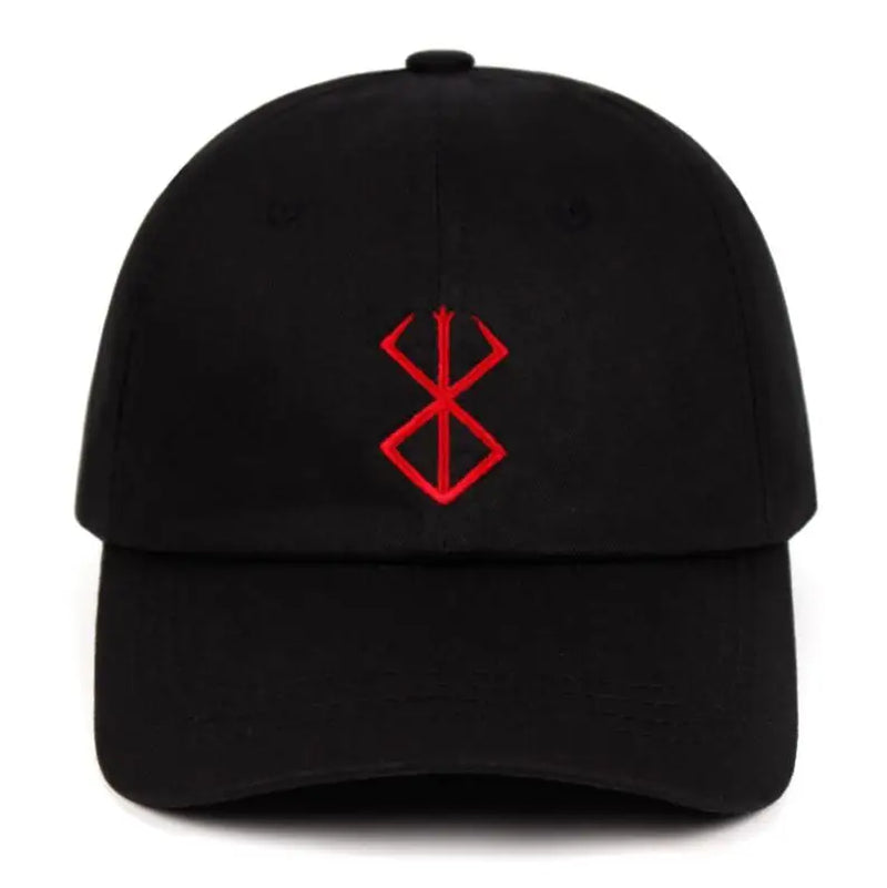 Show your love for the iconic Berserk anime with this 100% cotton Dad Hat! Featuring stylish embroidery and adjustable sizing (54-62cm), this baseball cap is perfect for fans of Kentarou Miura's masterpiece. Fast shipping within 24 hours and drop shipping support available.