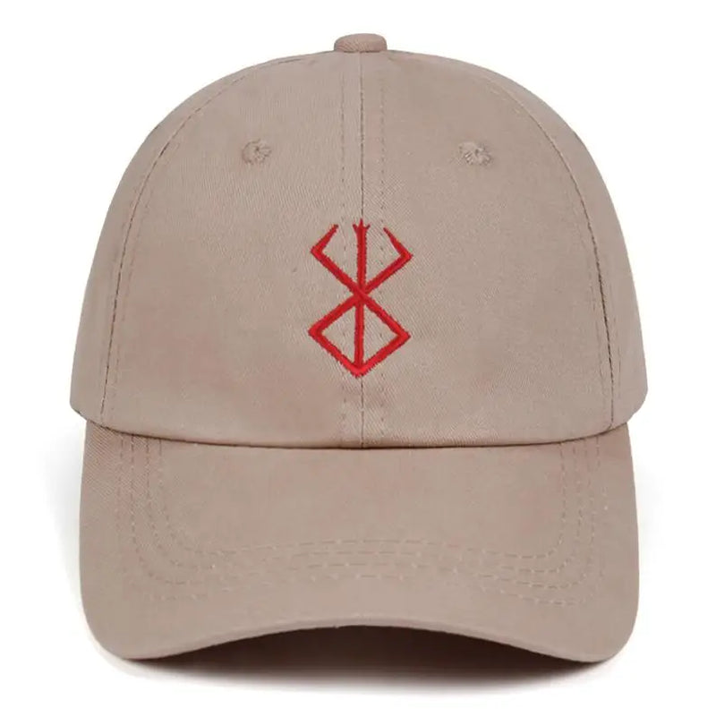 Show your love for the iconic Berserk anime with this 100% cotton Dad Hat! Featuring stylish embroidery and adjustable sizing (54-62cm), this baseball cap is perfect for fans of Kentarou Miura's masterpiece. Fast shipping within 24 hours and drop shipping support available.