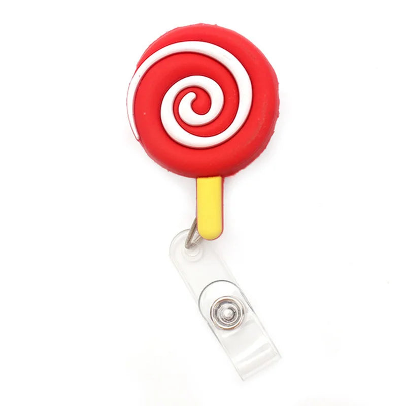 Add fun to your work or school day with this adorable 1PC Donuts & Cake Retractable Badge Reel. Perfect for kids, students, or nurses, it features a durable ABS reel, silica gel clip, and a 60cm retractable length. A cute, practical way to carry your ID or name tag with style!