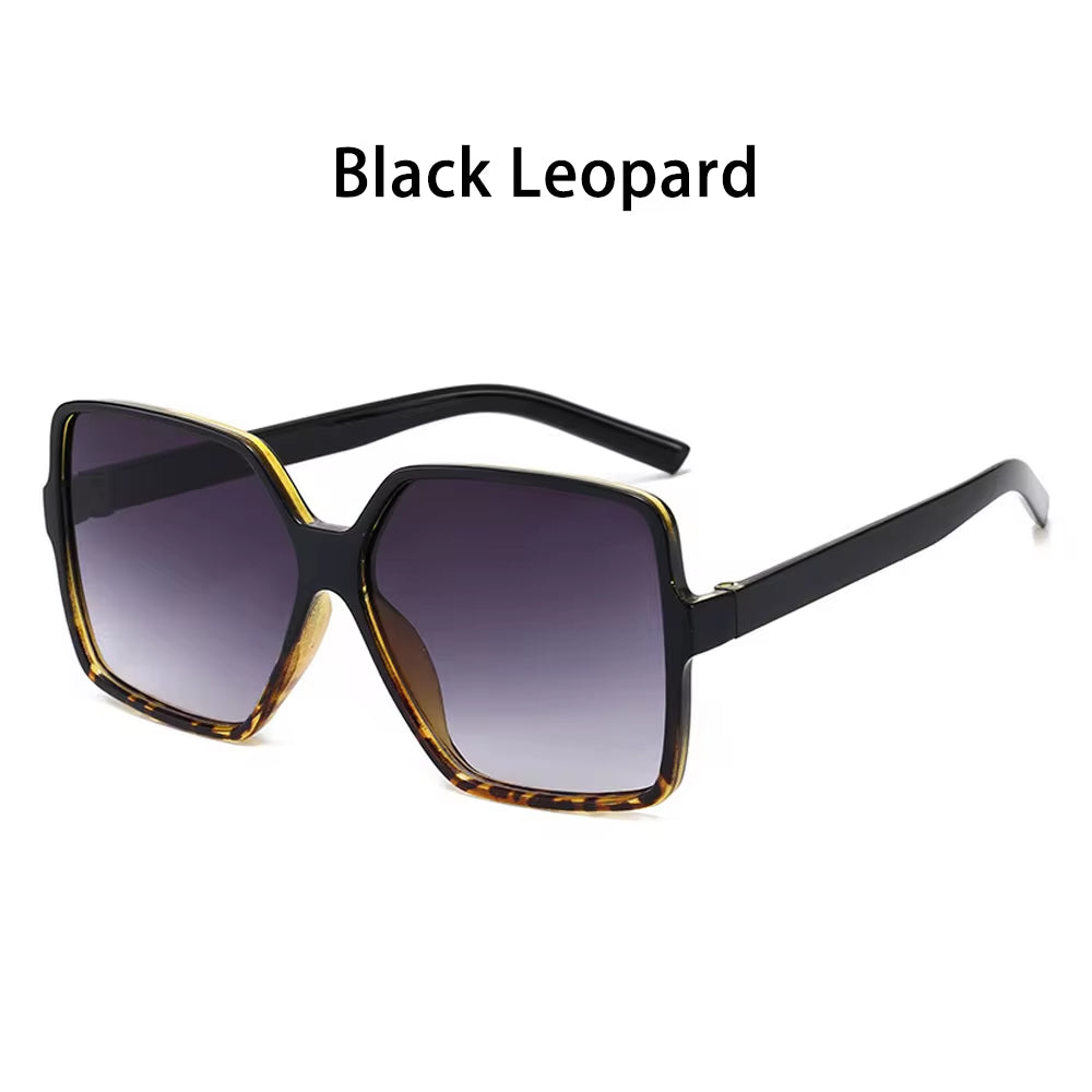 Step up your style with these 1PC Oversized Square Sunglasses for men and women! Featuring a retro big-frame design, UV400 protection, and a lightweight, durable plastic frame. Perfect for outdoor sports, driving, or beach days. Enjoy comfort, fashion, and full UV protection with these stylish sunglasses!