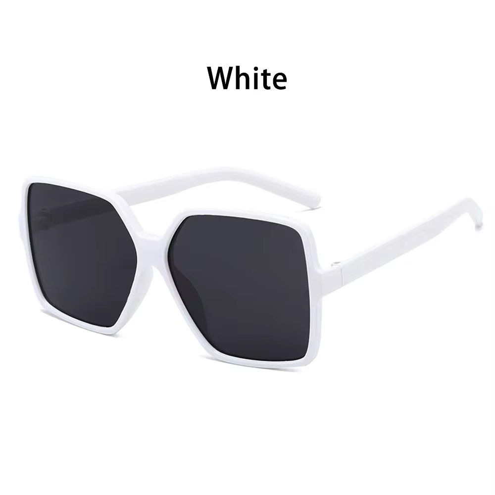 Step up your style with these 1PC Oversized Square Sunglasses for men and women! Featuring a retro big-frame design, UV400 protection, and a lightweight, durable plastic frame. Perfect for outdoor sports, driving, or beach days. Enjoy comfort, fashion, and full UV protection with these stylish sunglasses!